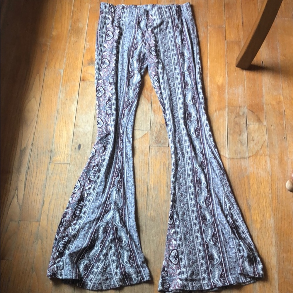 Jaase boho printed flares